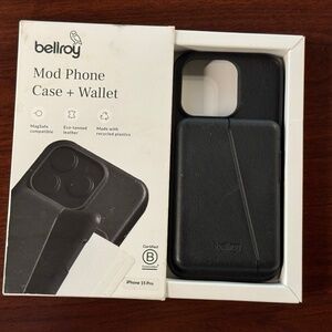 Belroy Leather Mod Phone Case and Wallet - iPhone 15 Pro
